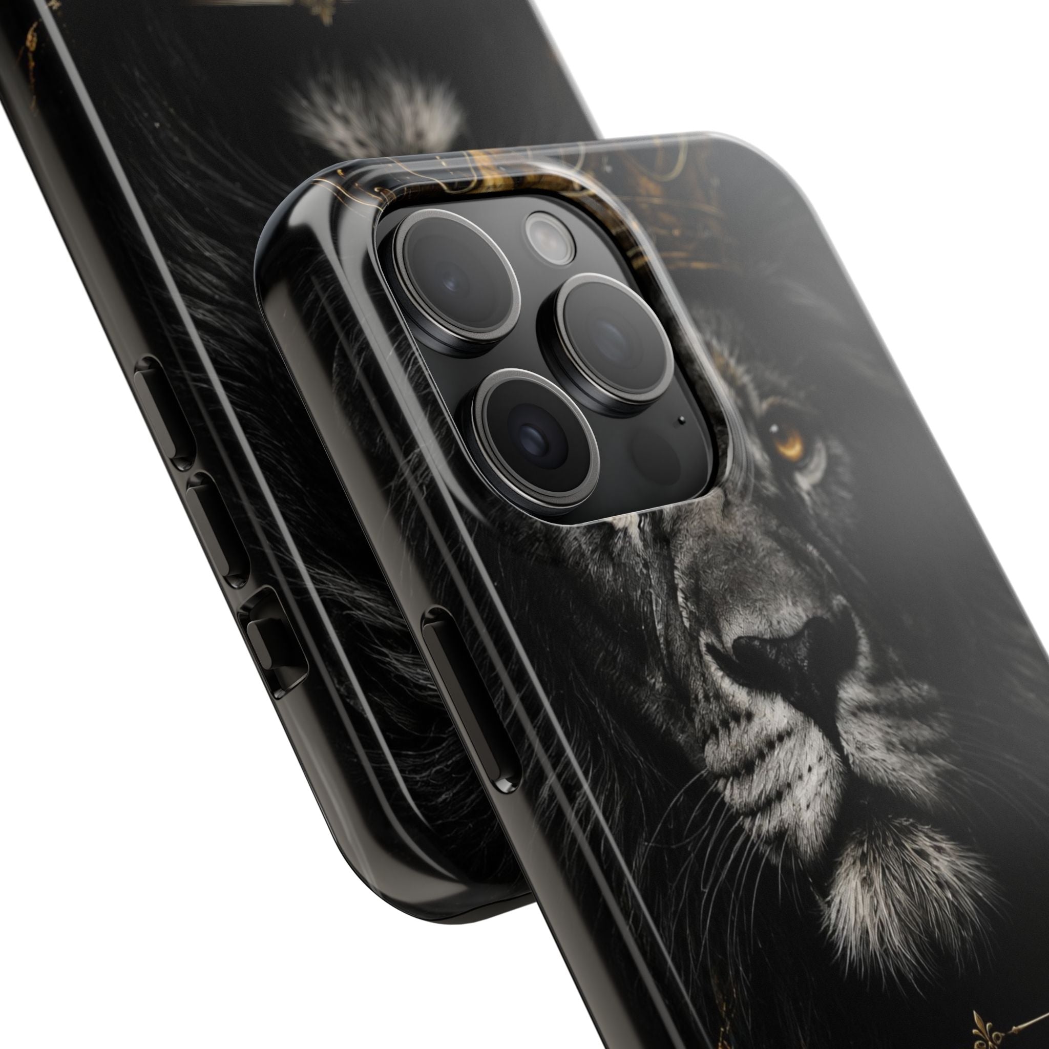 Lion 'Discipline Focus Success' Tough Phone Case
