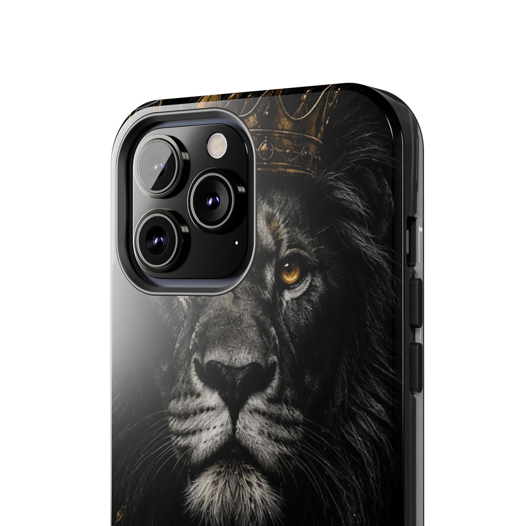 Lion 'Discipline Focus Success' Tough Phone Case