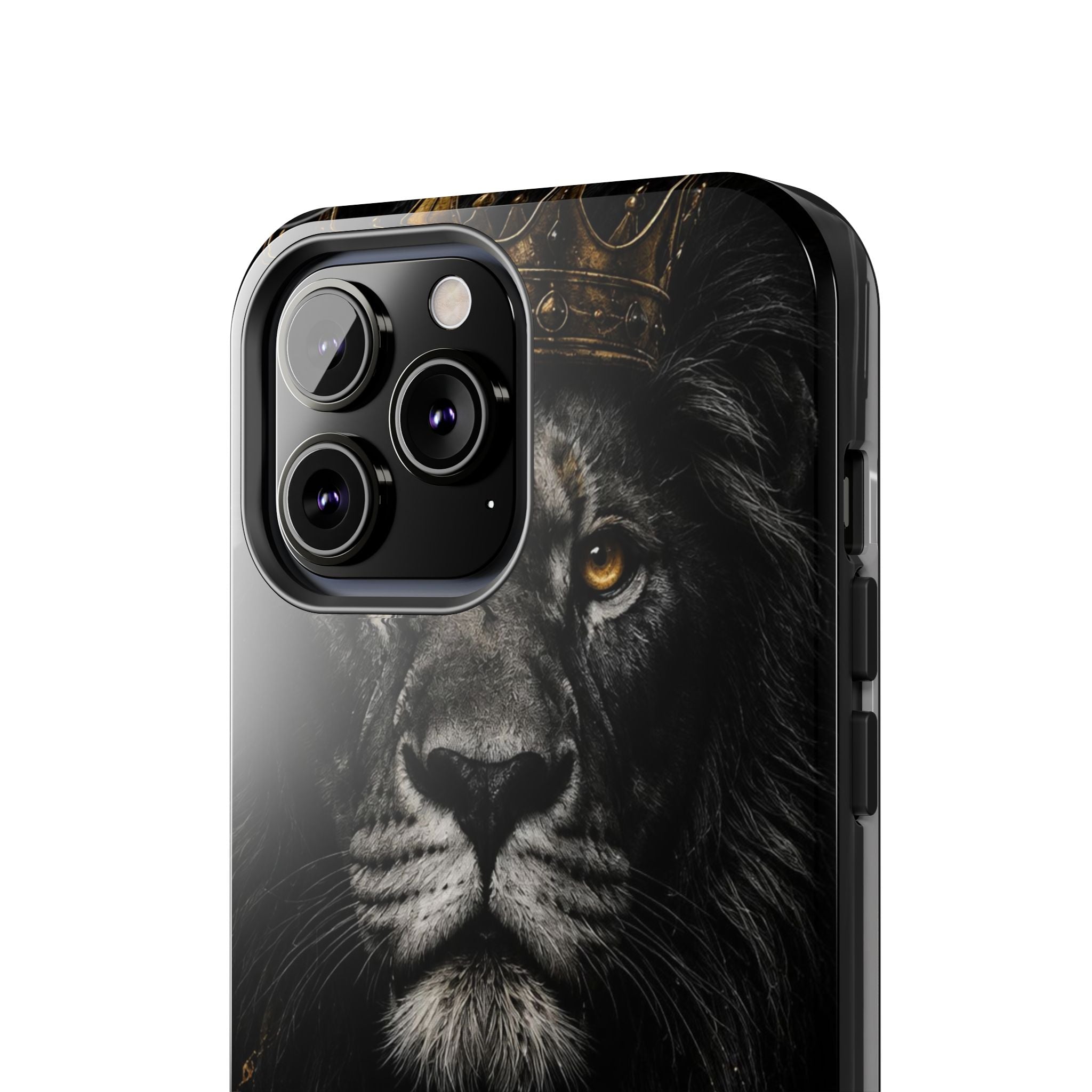 Lion 'Discipline Focus Success' Tough Phone Case