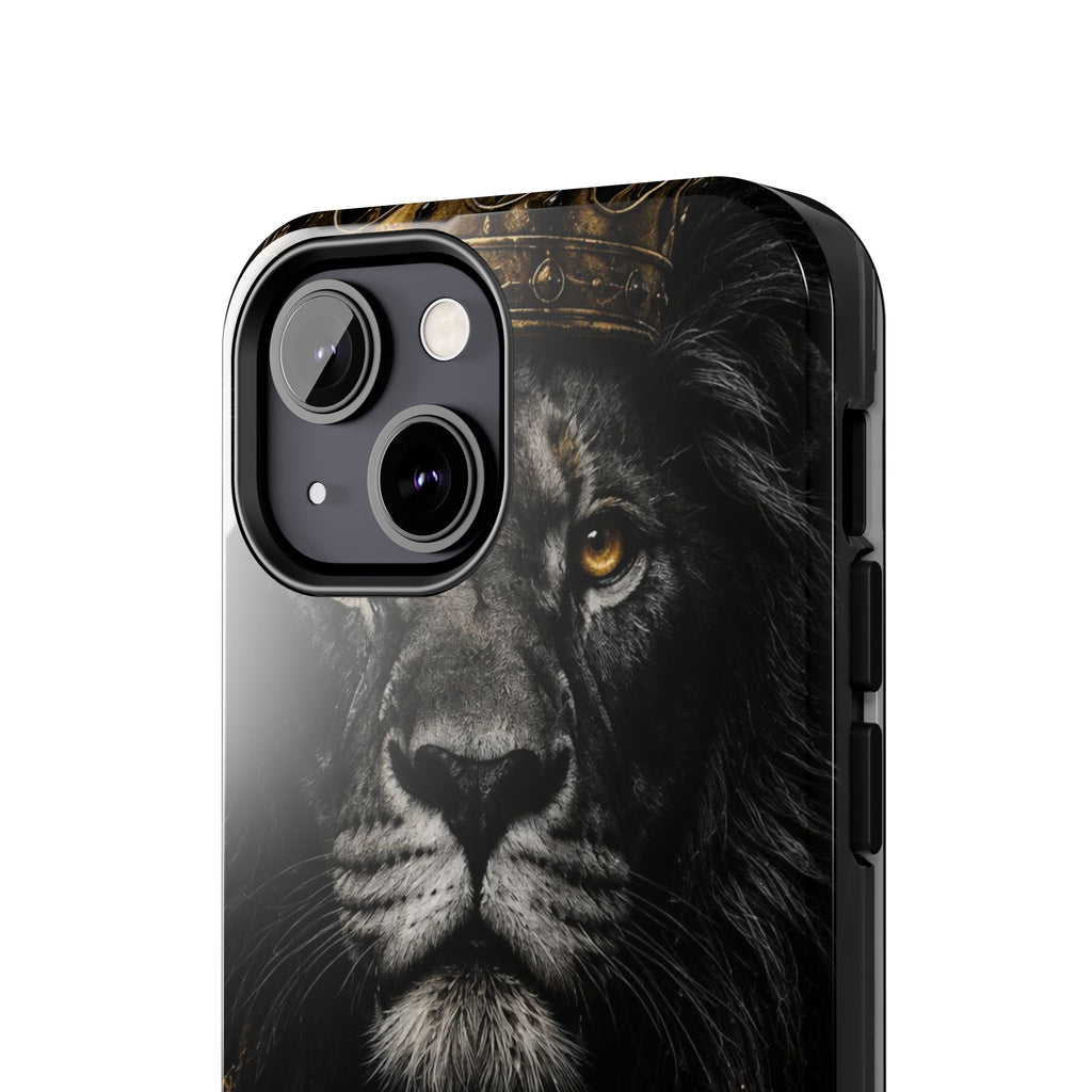 Lion 'Discipline Focus Success' Tough Phone Case