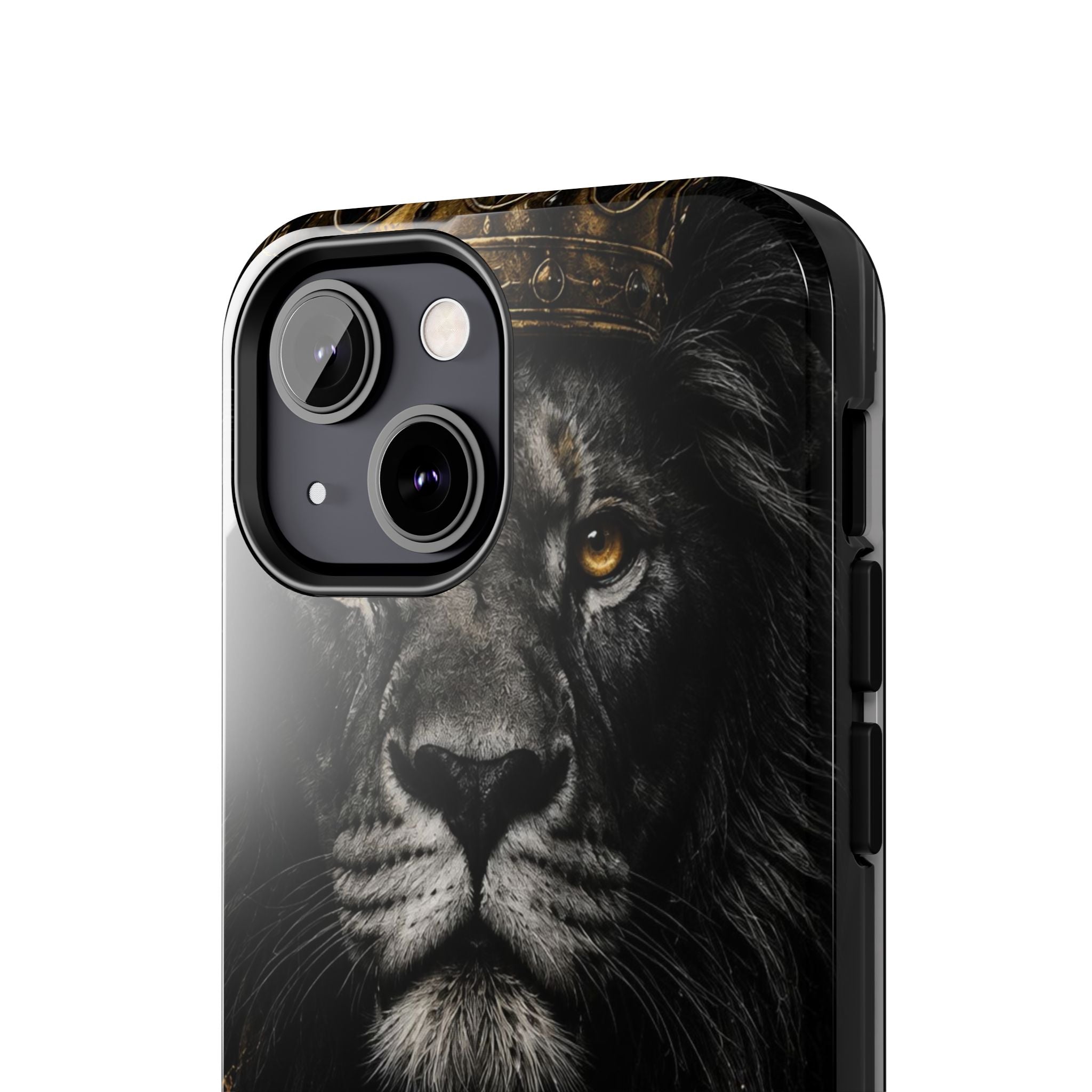 Lion 'Discipline Focus Success' Tough Phone Case