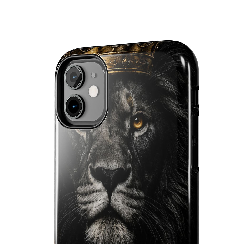Lion 'Discipline Focus Success' Tough Phone Case