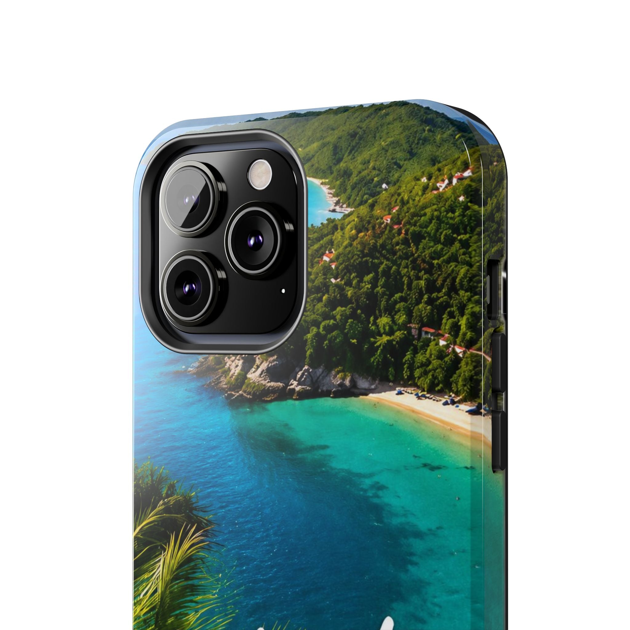 Labadee Haiti Beach Tough Phone Case — Tropical Island Protective Cover