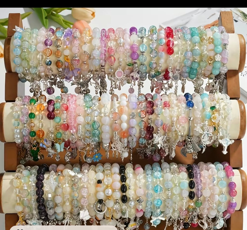 ✨ Cute & Trendy Charm Bracelets Set 💖📿  Add a stylish touch to your outfit with these beautiful handmade bracelets ✨