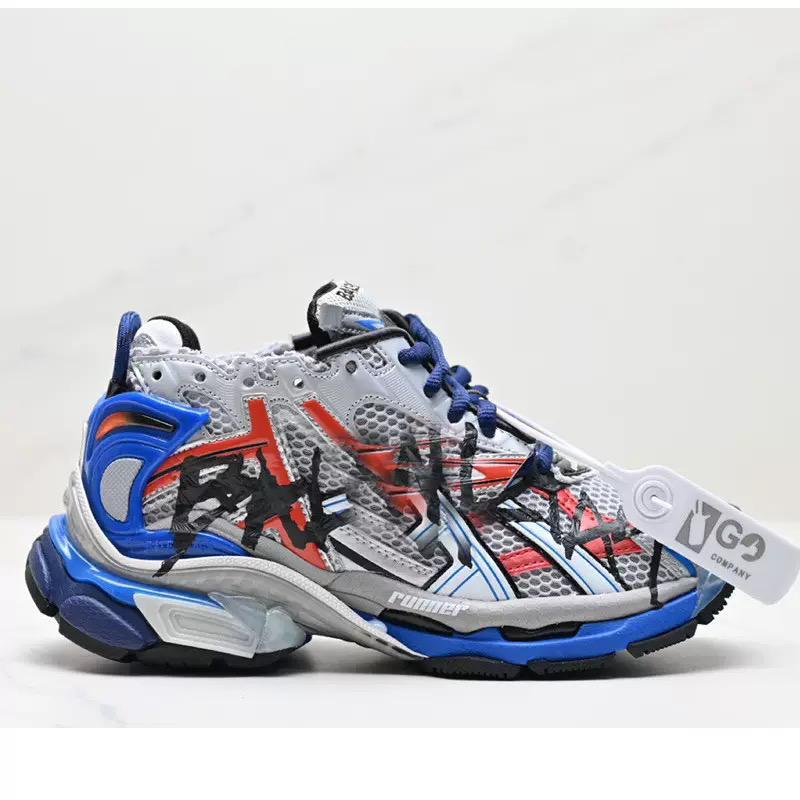 BALANCIAGA RUNNER SNEAKER - MULTICOLOR ( SIZE 40 US )