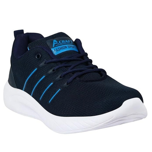 Men's Breathable Upper Casual Stylish Shoes  (Size-UK-7) (Color-NAVY &